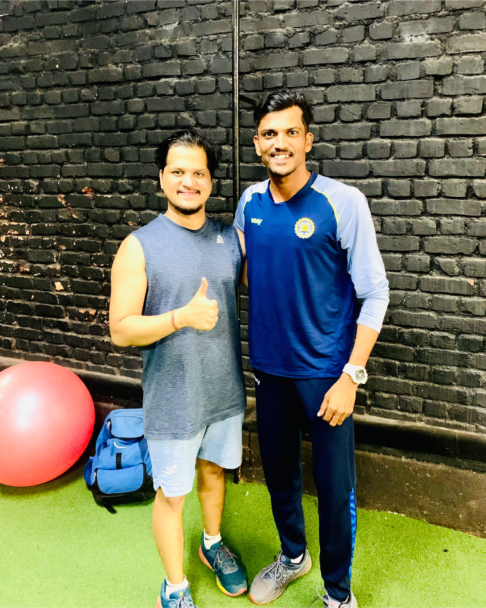With Anant Sir (Head Coach Goa Cricket Team)